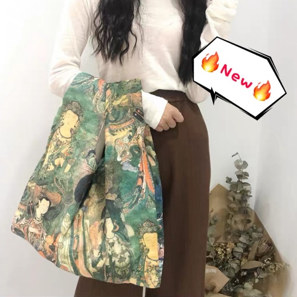 Handbags - 3🎳/$30 Large fabric tote bag